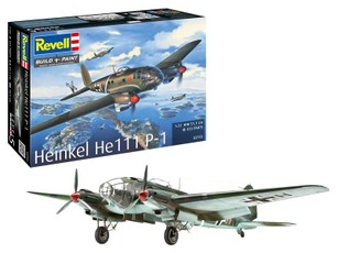 Plastikinis lėktuvo modelis Heinkel He 111 P-1