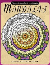 Flower Mandala Adults Coloring Books