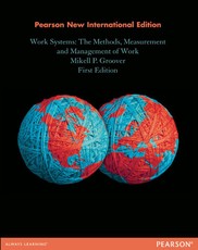 Work Systems: Pearson New International Edition