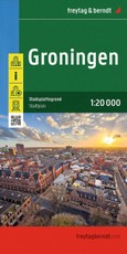 Groningen, Stadtplan 1:20.000, freytag & berndt