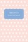 Bailey's Pocket Posh Journal, Polka Dot