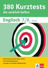 380 Kurztests Englisch 7./8. Klasse