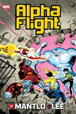 Alpha Flight by Mantlo & Lee Omnibus Jim Lee Cover