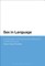 Sex in Language