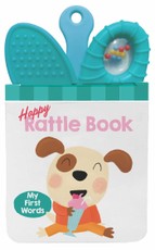 Happy Rattle Book - My First Words