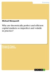 Why are theoretically perfect and efficient capital markets so imperfect and volatile in practice?