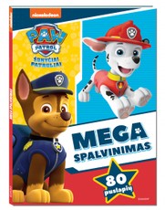 Paw Patrol. Šunyčiai patruliai. Mega spalvinimas