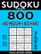 Sudoku Book 800 Puzzles, 400 Medium and 400 Hard