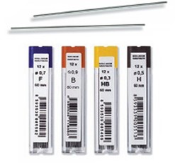 Grafitukai KOH-I-NOOR 0.7mm HB
