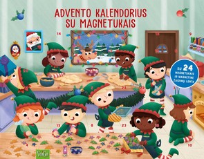 Advento kalendorius su magnetukais