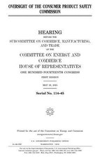 Oversight of the Consumer Product Safety Commission