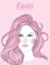 Faces Coloring Book for Grown-Ups 3 & 4