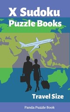 X Sudoku Puzzle Books Travel Size