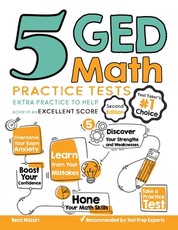 5 GED Math Practice Tests