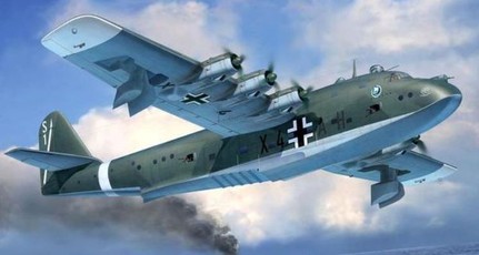Blohm & Voss BV 222 1:72 plastikinis lėktuvo modelis