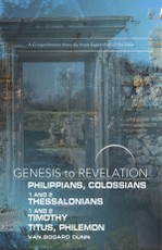 Genesis to Revelation: Philippians, Colossians, 1-2 Thessalonians Participant Book Large Print