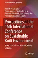 Proceedings of the 16th International Conference on Sustainable Built Environment