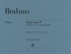 Brahms, Johannes - Walzer op. 39