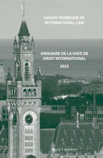 Hague Yearbook of International Law / Annuaire de la Haye de Droit International, Vol. 38 (2025)