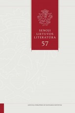 Senoji Lietuvos literatūra 57