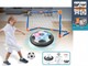Levitacinis futbolo kamuolys su vartais