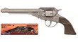 GONHER žaislinis metalinis kaubojiškas revolveris, 8 šovinių (modelis 88/0)