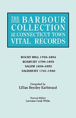 Barbour Collection of Connecticut Town Vital Records. Volume 37