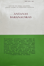 Antanas Baranauskas