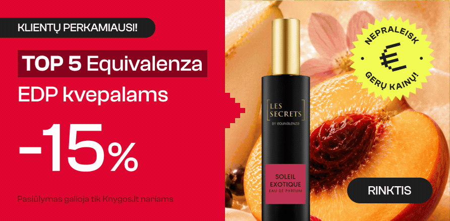 Išsirink TOP 5 populiariausius kvapus VASARAI 15 % pigiau!