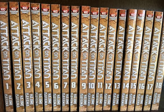 Attack on Titan Vol. 1–18