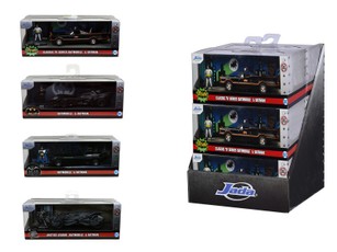 Žaislinis Batman Batmobilis 1:32 su figūrėle (asorti)