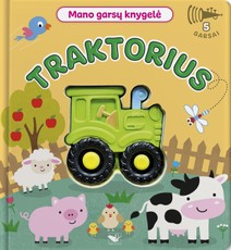 Traktorius. Mano garsų knygelė
