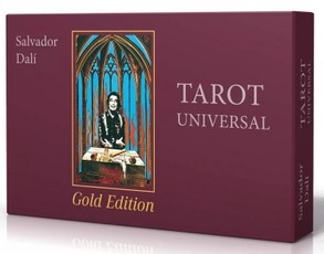 Tarot Universal Salvador Dali Gold edition taro kortos AGM