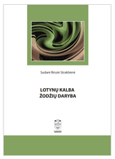 Lotynų kalba. Žodžių daryba