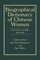 Lee, L: Biographical Dictionary of Chinese Women, Volume II