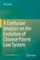 A Confucian Analysis on the Evolution of Chinese Patent Law System