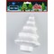 Putplasčio figūrėlė „Christmas Tree“ (balta)