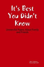 It's Best You Didn't Know