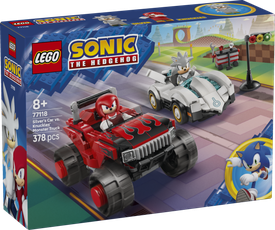 LEGO Sonic Silver's Car vs. Knuckles' Monster Truck
