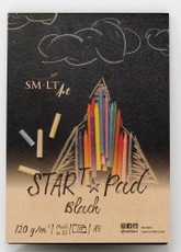 Juodas piešimo bloknotas A5 20l 120gsm