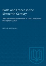 Basle and France in the Sixteenth Century