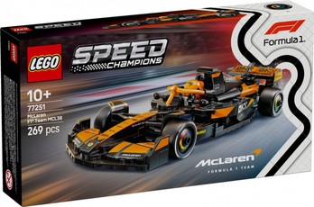 Konstruktorius Speed Champions 77251 F1 McLaren komandos bolidas MCL38