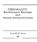Personality: Evolutionary Heritage and Human Distinctiveness