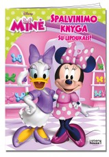 Minė: spalvinimo knyga su lipdukais!