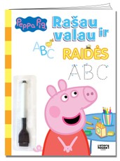 Pepa. Rašau ir valau. Raidės