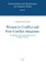 Women in Conflict and Post-Conflict Situations