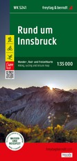 Rund um Innsbruck, Wander-, Rad- und Freizeitkarte 1:35.000, freytag & berndt, WK 5241