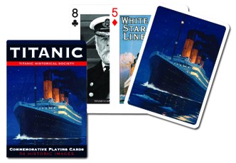 PIATNIK Žaidimo kortos „Titanic“