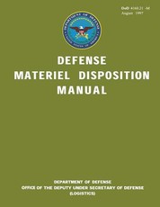 DoD Defense Materiel Disposition Manual