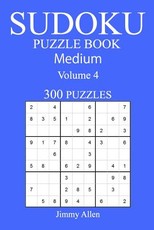 300 Medium Sudoku Puzzle Book